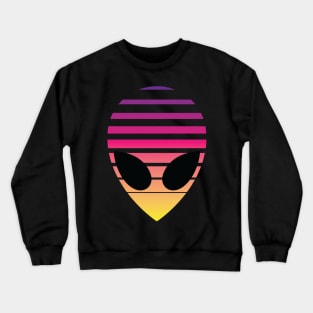 Cyberpunk Alien Icon Crewneck Sweatshirt